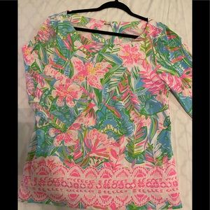 WAVERLY TOP-MULTI LILLY OF THE JUNGLE XL pottery